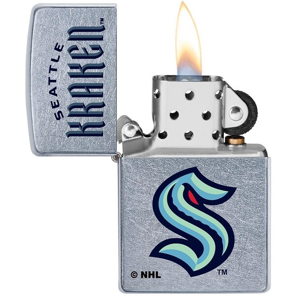 2022 Zippo Nhl Hockey Seattle Kraken Street Chrome,